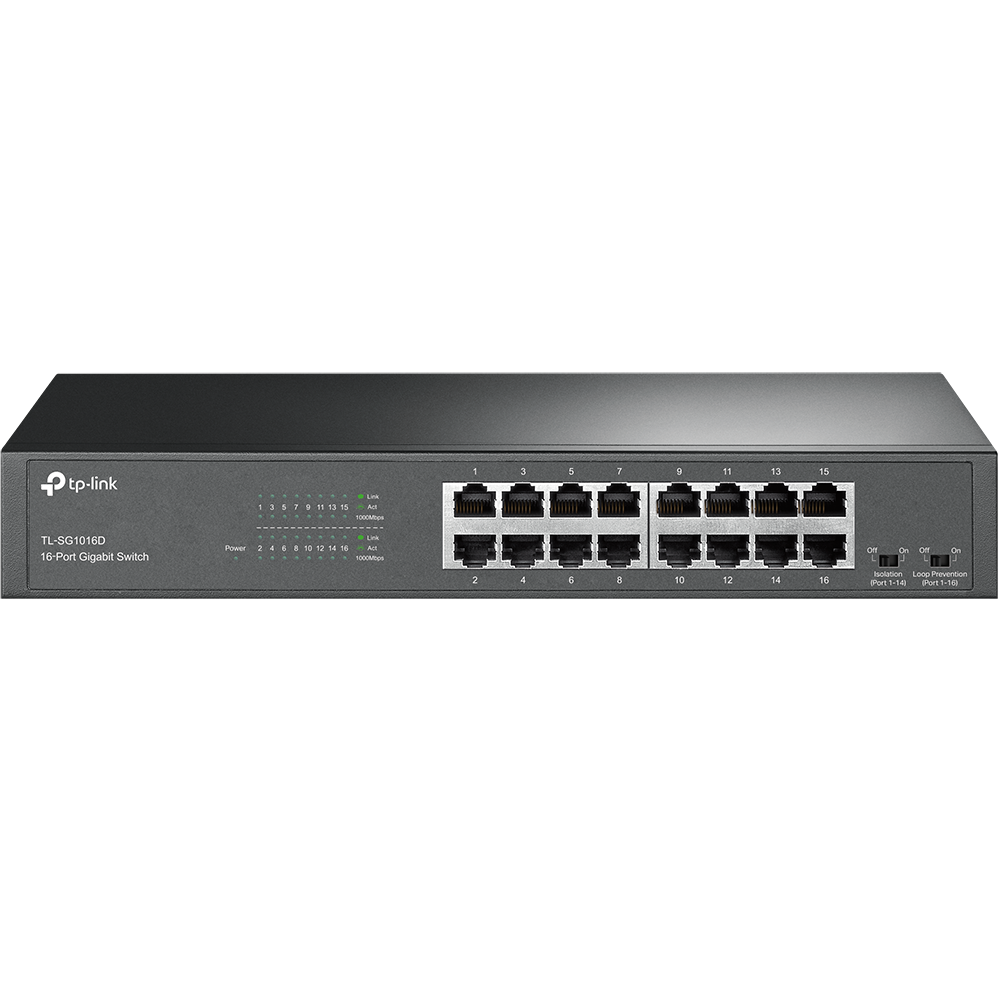 TP Link 16-Port Gigabit Desktop/Rackmount Switch
