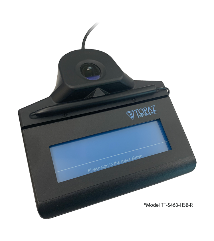 Topaz SigLite 1x5 T-S460-HSB-R Signature Pad.
