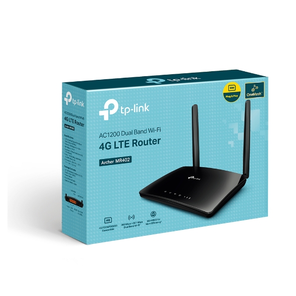 TP Link Archer MR402 Wireless Dual Band 4G LTE Router