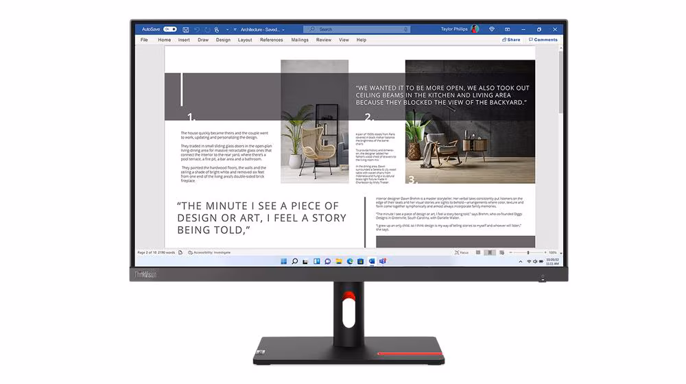 Lenovo ThinkVision S27i-30 Monitor