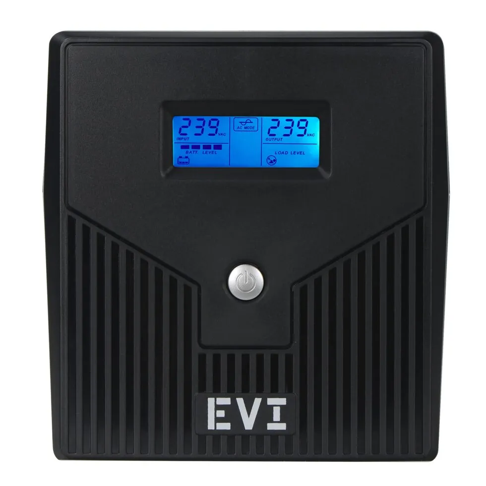 EVI Power 1100VA Line Interactive UPS, 2 Years Warranty.