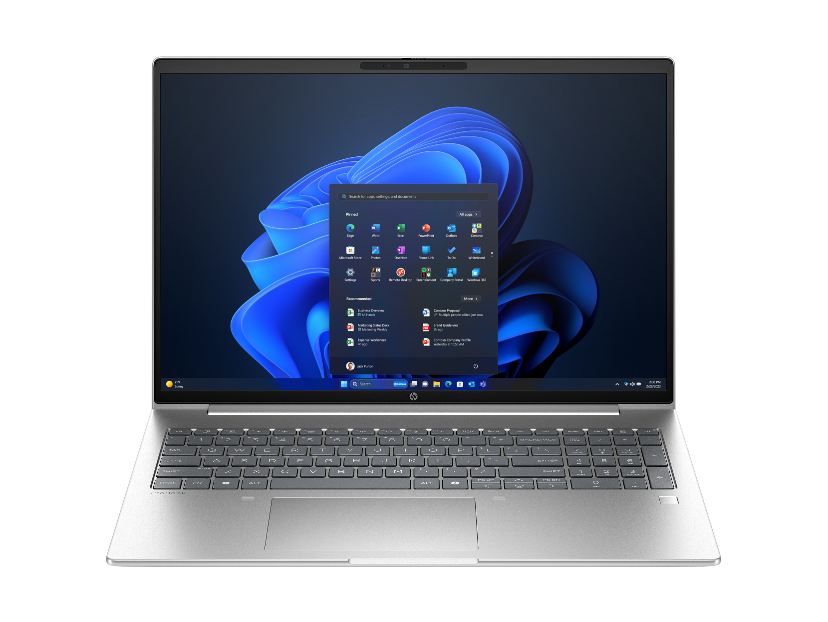 HP ProBook 4 G1i 16-inch Notebook AI PC, Intel Core Ultra 7 255U, 16 GB DDR5 RAM, 512GB SSD Storage, 16" Non-Touch Display, Microsoft Office 2019 Pro, Windows 11 Pro, 1 Year Warranty.