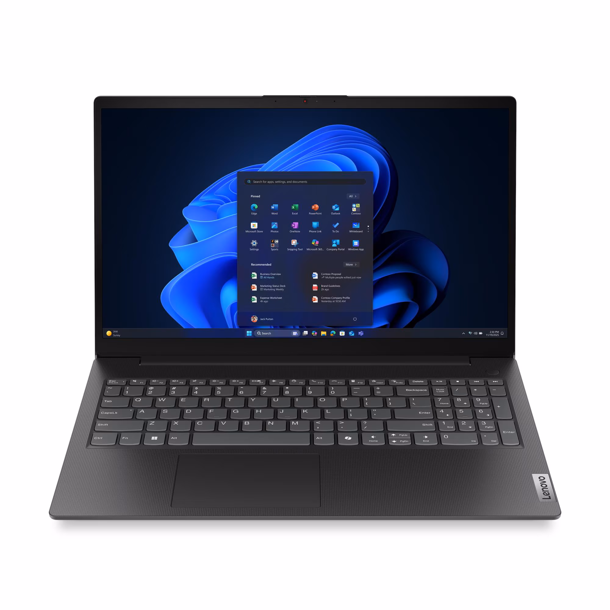 Lenovo V15 G6 ITN Laptop Intel Celeron N100, 8 GB DDR5 RAM, 256GB SSD Storage, 15.6" Non-Touch Display, Microsoft Office 2019 Pro, Windows 11 Pro, 1 Year Warranty.
