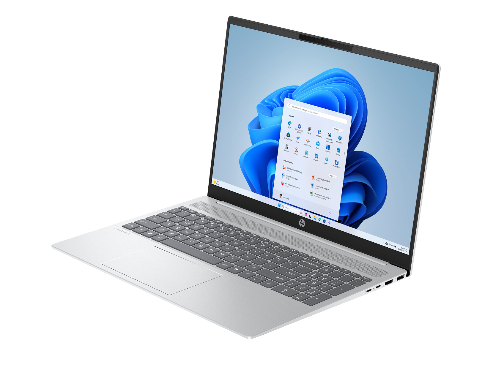 HP OmniBook 5 16-af1017wm Laptop, Intel Core Ultra 7 255U, 16 GB DDR5 RAM, 1 TB SSD Storage, 16" Touch Display, Microsoft Office 2019 Pro, Windows 11 Pro, 1 Year Warranty.