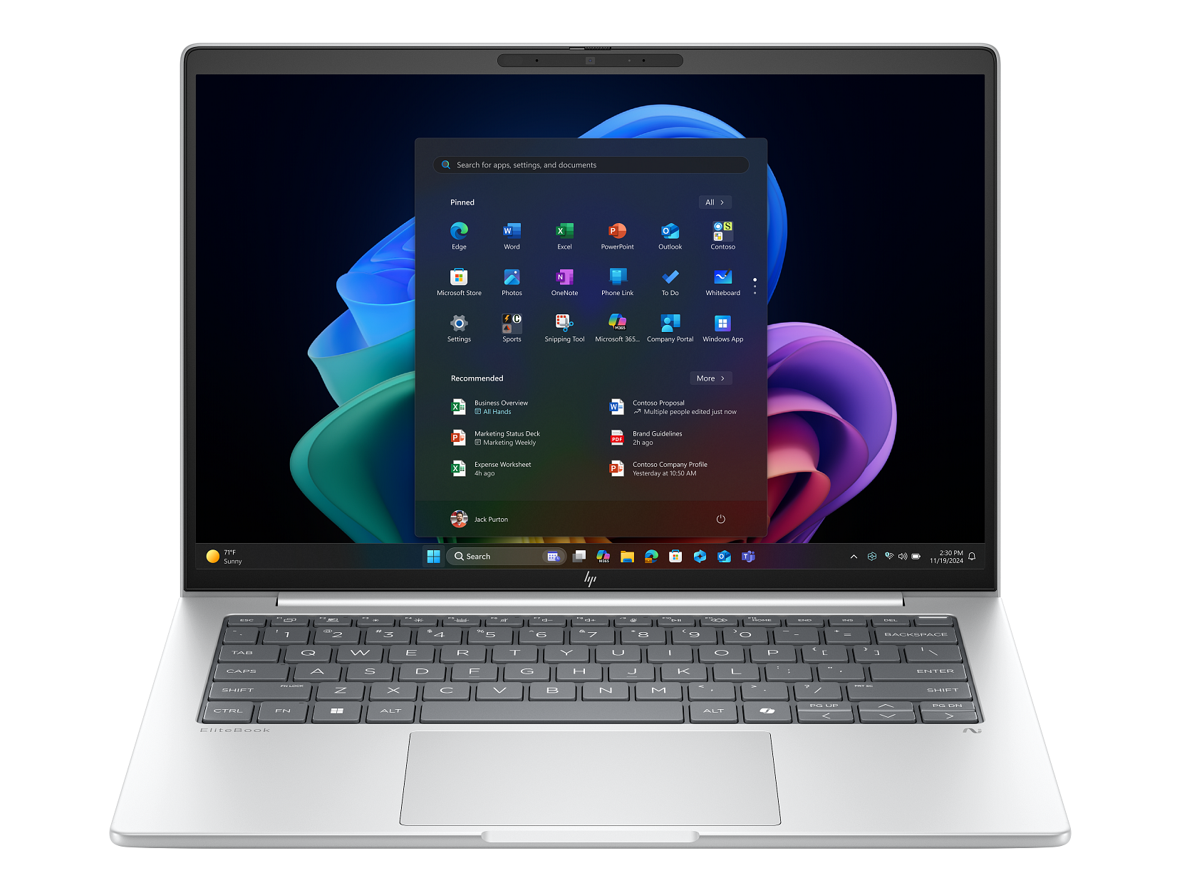 HP EliteBook 8 G1i 14-inch Notebook Next Gen AI Laptop, Intel® Core™ Ultra 7 255U, 16 GB DDR5 RAM, 512 GB SSD Storage, 14" Non-Touch Display, Microsoft Office 2019 Pro, Windows 11 Pro, 1 Year